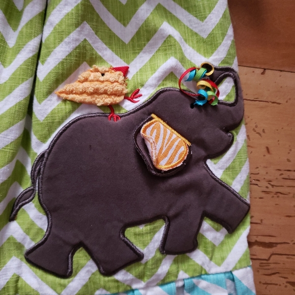 Mud Pie 9-12mths Elephant Dress - Picture 5 of 7
